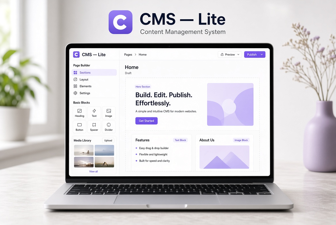Content Management System (CMS) — Lite