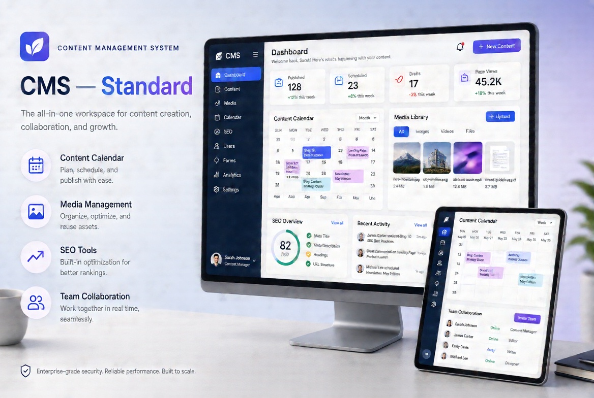 Content Management System (CMS) — Standard